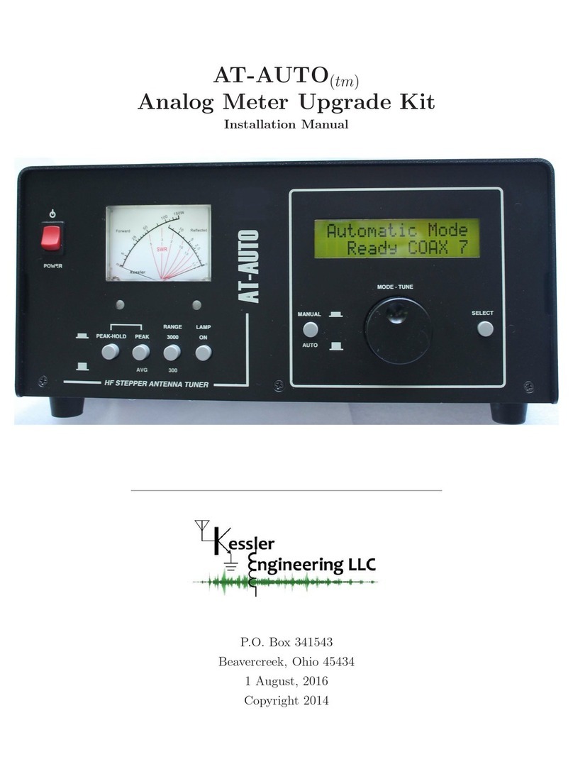 Kessler Engineering AT-AUTO User manual