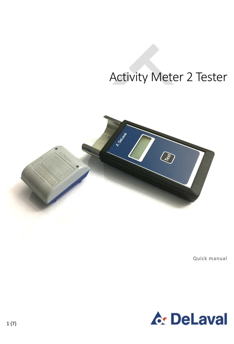 DeLaval Activity Meter 2 Quick manual
