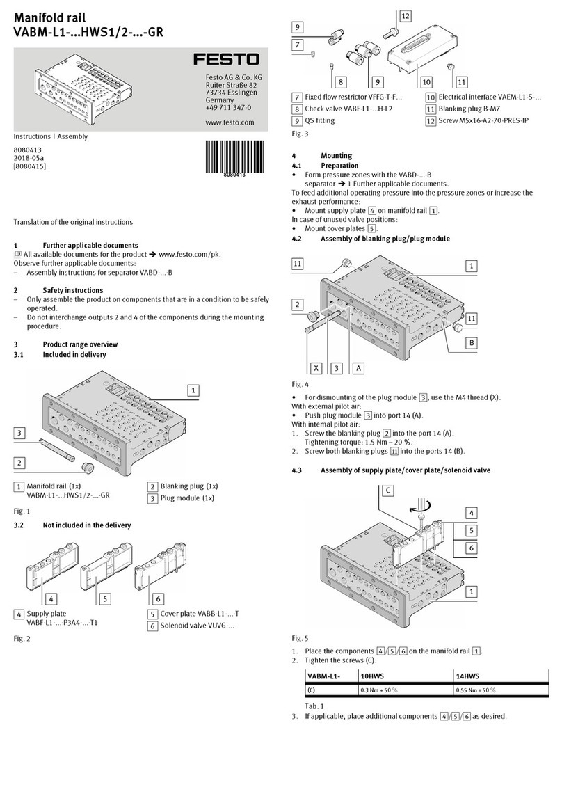 Festo VABM-L1-***HWS1-***-GR Series Instructions & assembly Festo VABM-L1-***HWS1-***-GR Series Instructions & assembly
