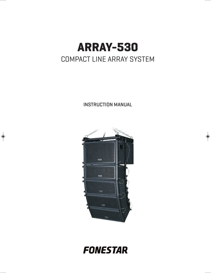 FONESTAR ARRAY-530 instruction manual