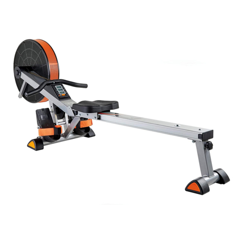 V-fit Tornado Air Rower Manual