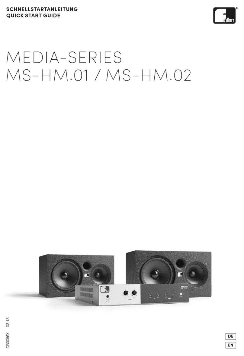 Fohhn MEDIA MS-HM.02 User manual