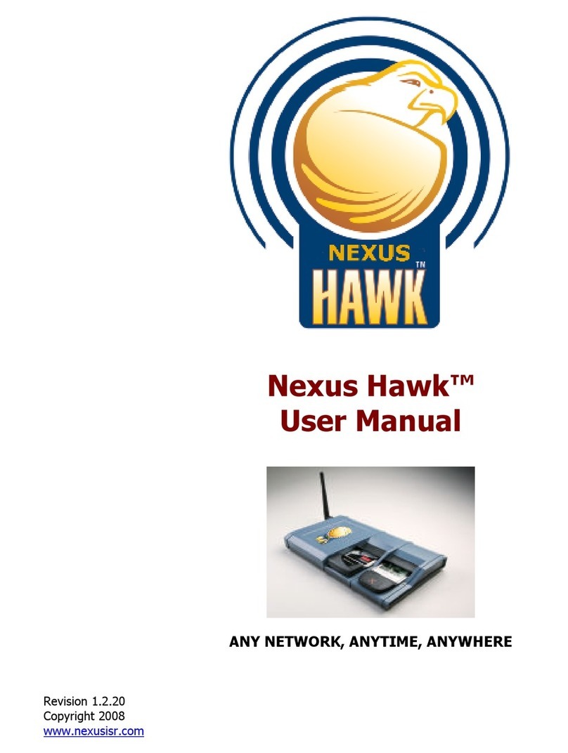 Nexus ISR Nexus Hawk user manual