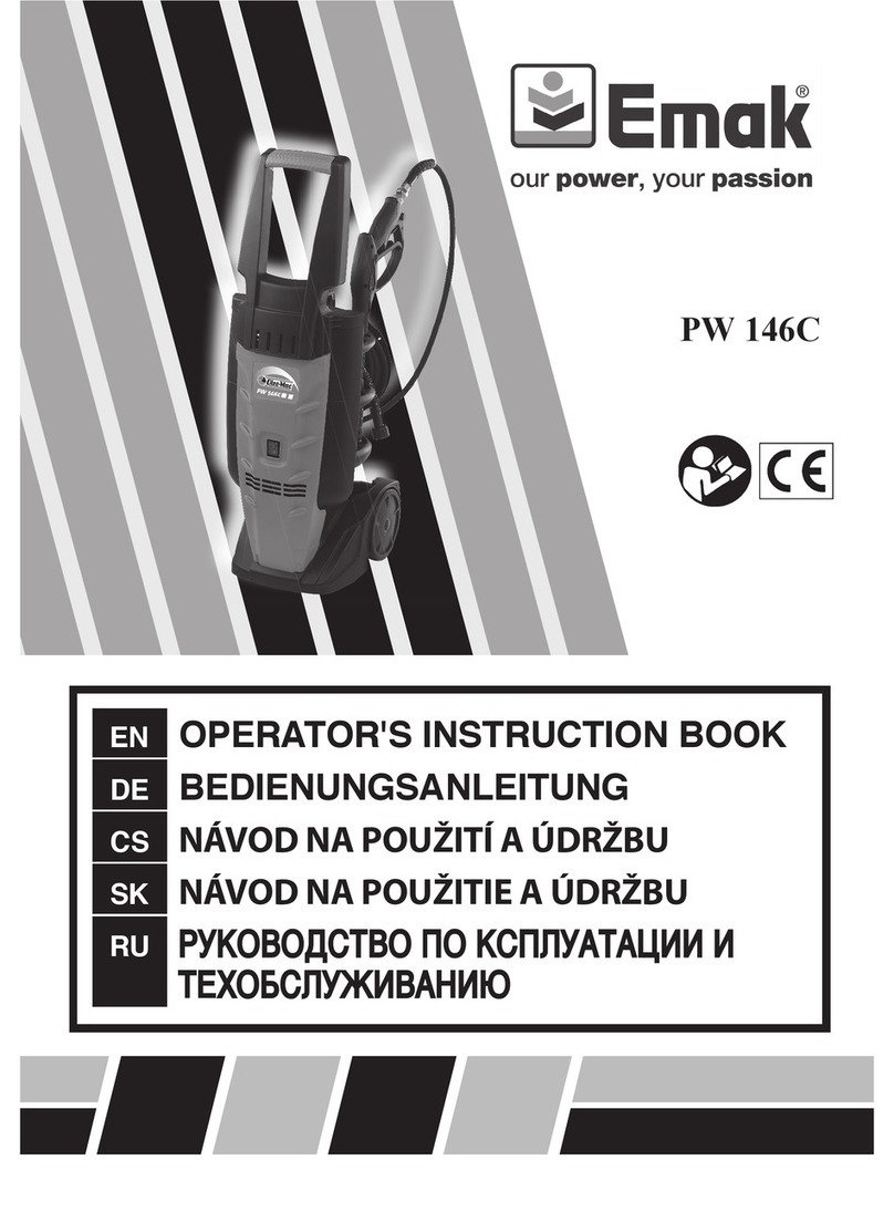 EMAK PW 146C Operators instruction book