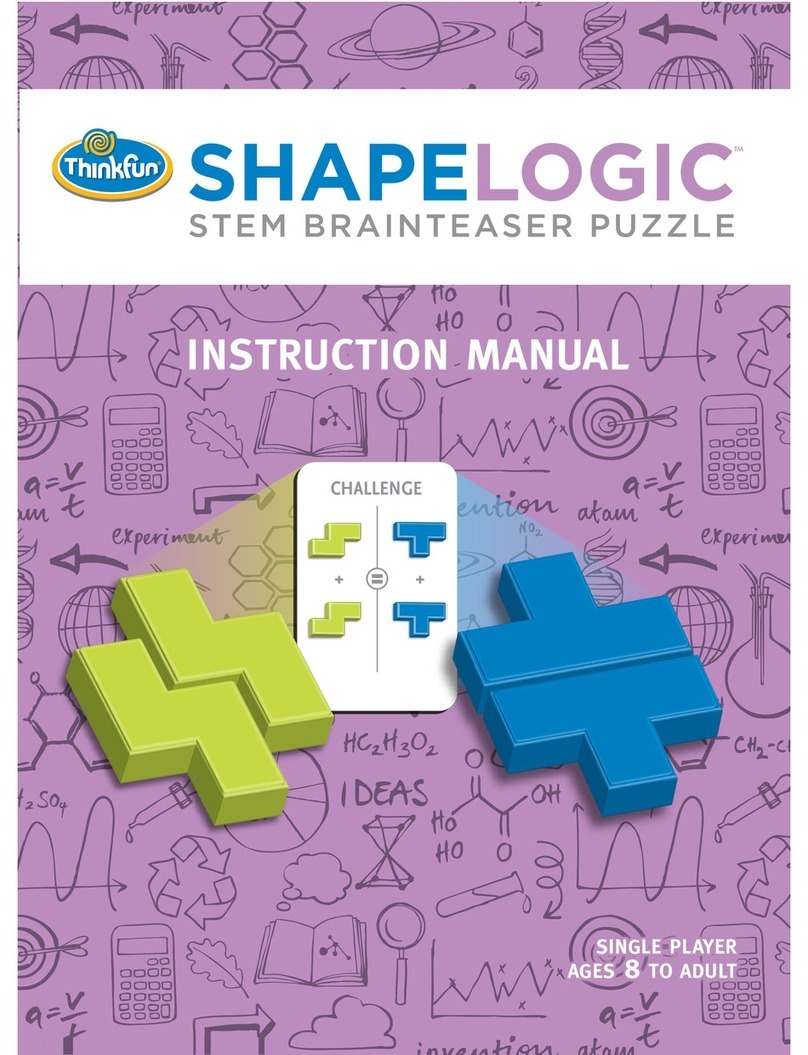ThinkFun SHAPELOGIC User manual