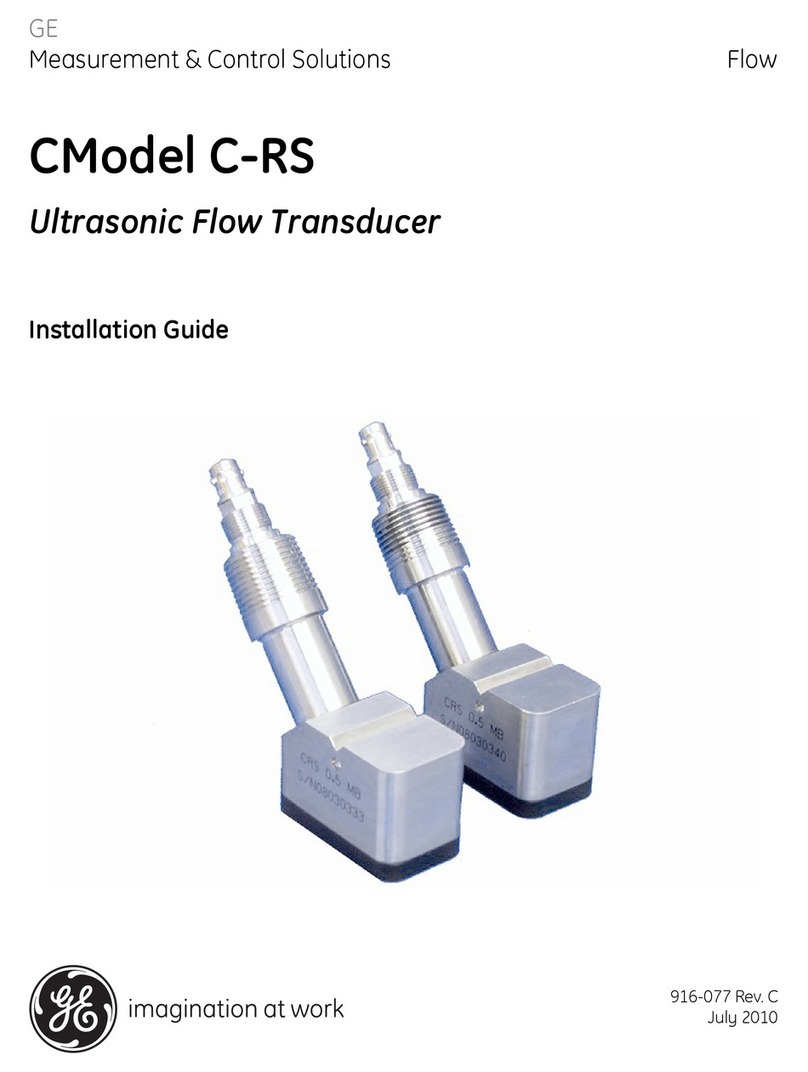 GE CModel C-RS User manual