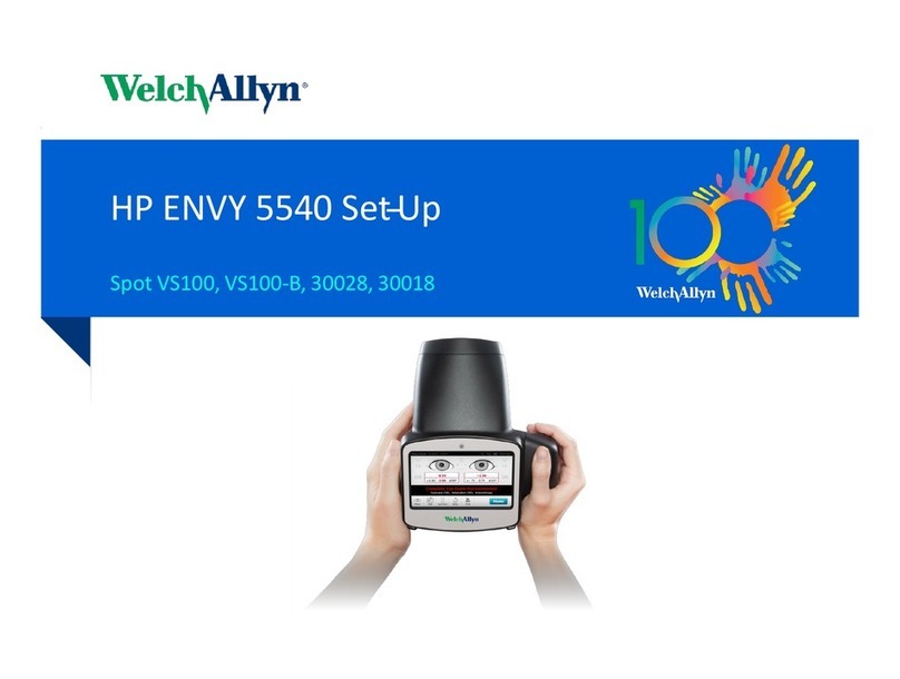 Welch Allyn Spot VS100 User manual