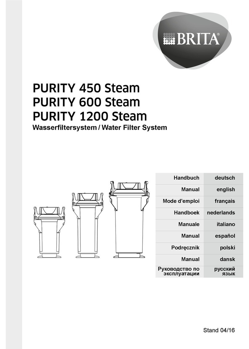 Brita PURITY 600 Steam manual Brita PURITY 600 Steam manual