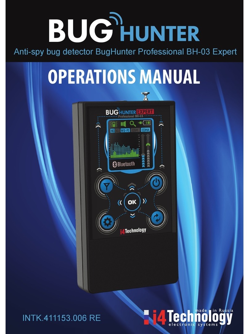 i4Technology BugHunter Professional BH-03 Expert Operation manual