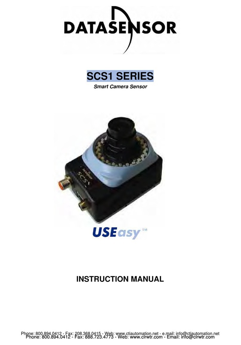 Datasensor SCS1 Series User manual