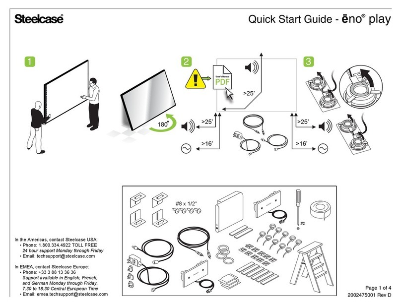 Steelcase eno play quick start guide