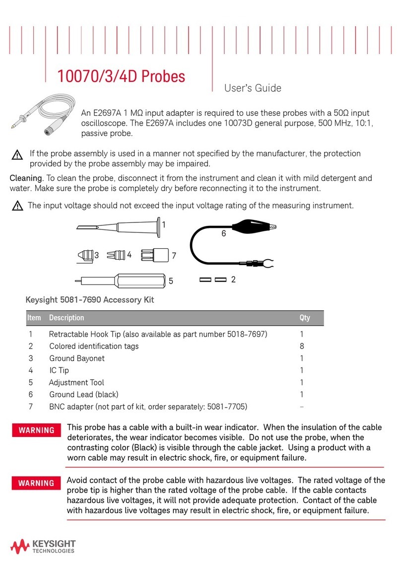 Keysight 10070D User manual
