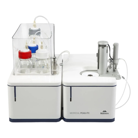Malvern MICROCAL PEAQ-ITC operating instructions