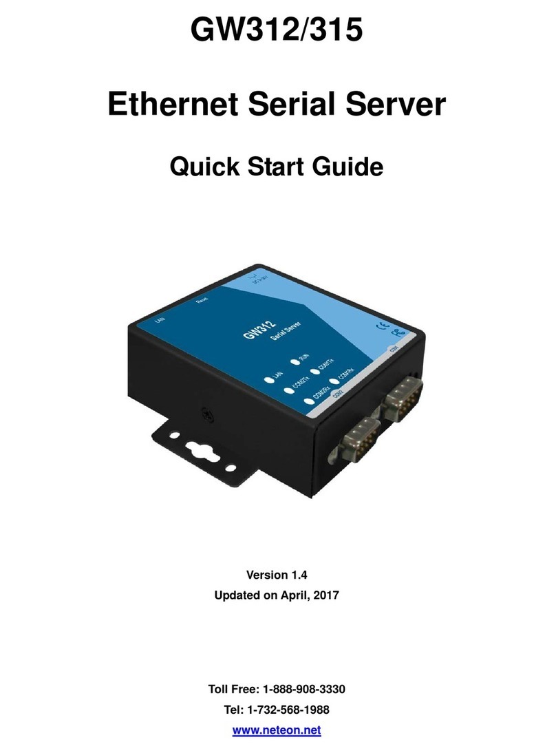Neteon GW312 quick start guide