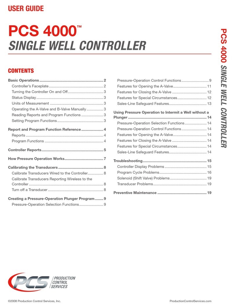 PCS PCS 4000 User manual