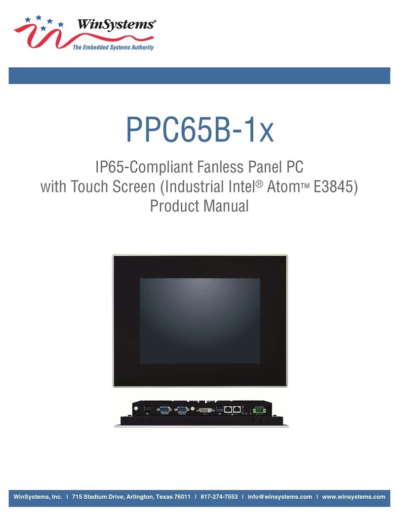 WinSystems PPC65B-1x product manual