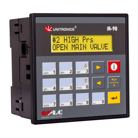 Unitronics M90 OPLC installation guide