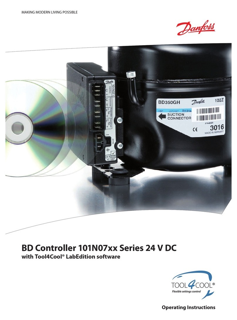 Danfoss 101N0715 operating instructions