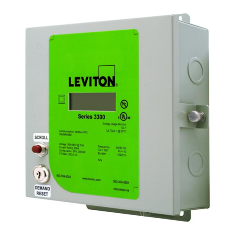 Leviton 3300 series User manual