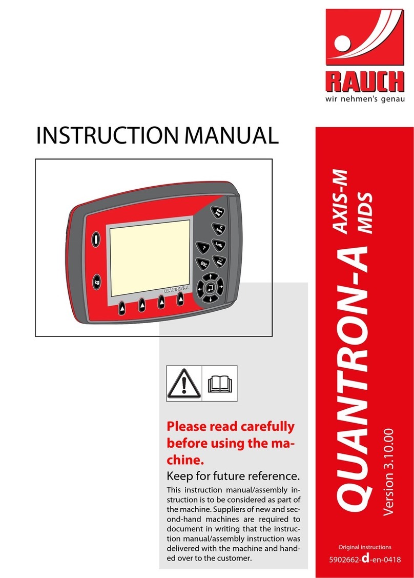 Rauch QUANTRON-A AXIS-M 20 Q User manual