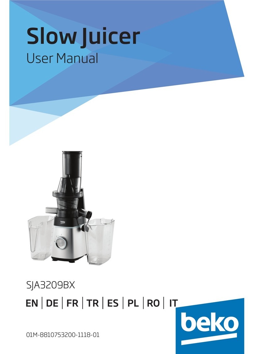 Beko SJA3209BX User manual