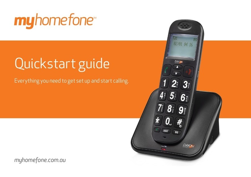 DAKtel myhomefone quick start guide