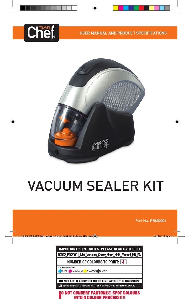 Travel Chef PRI20001 User manual and product specifications