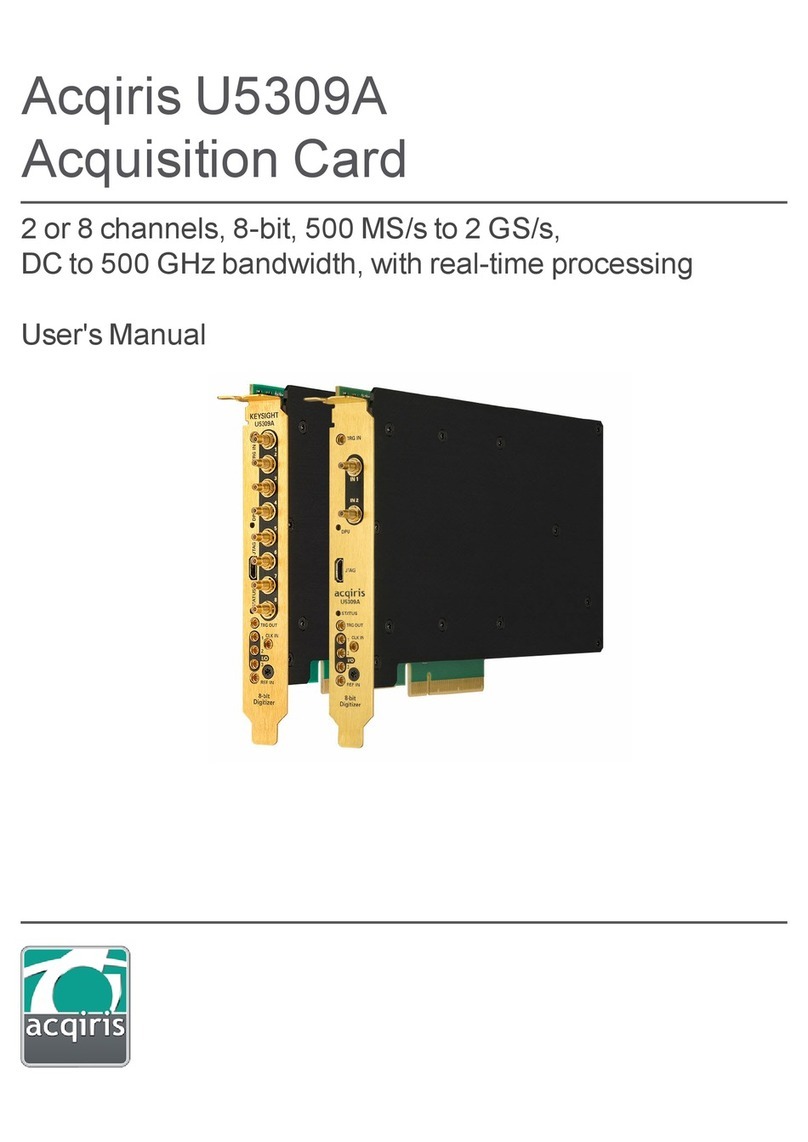 Acqiris U5309A user manual