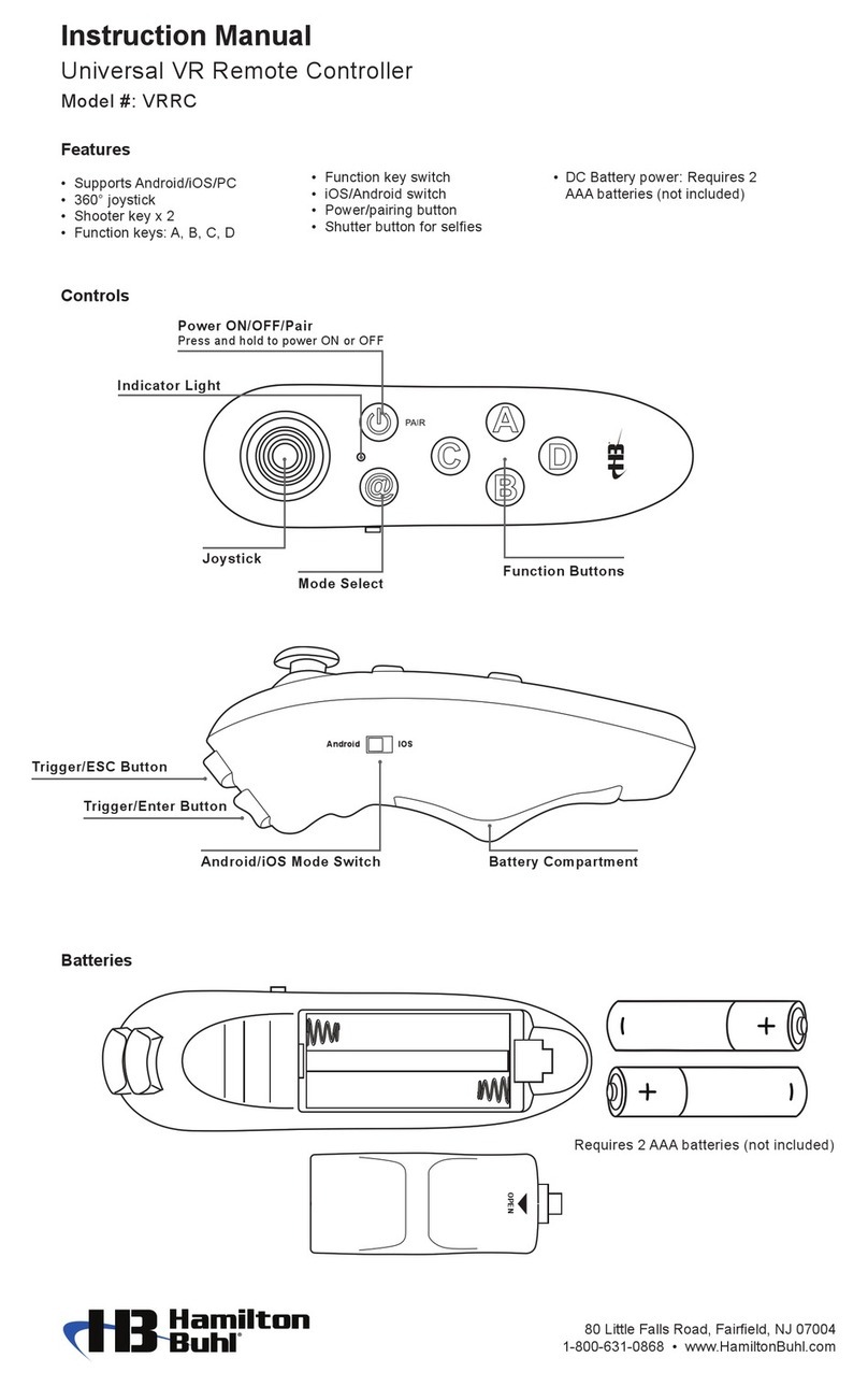 Hamilton/Buhl VRRC instruction manual