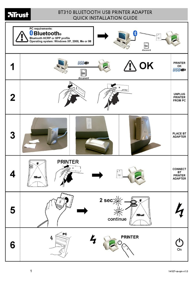 Trust BT310 User manual Trust BT310 User manual