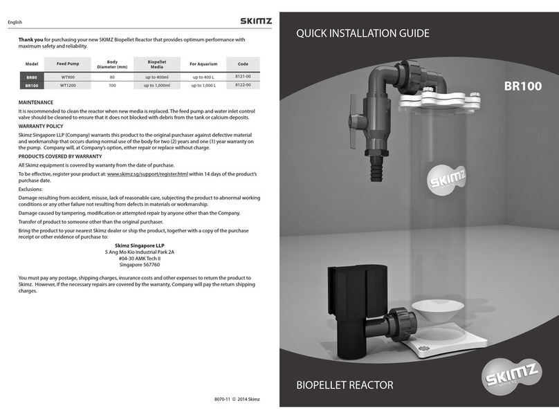 Skimz BR100 Quick installation guide