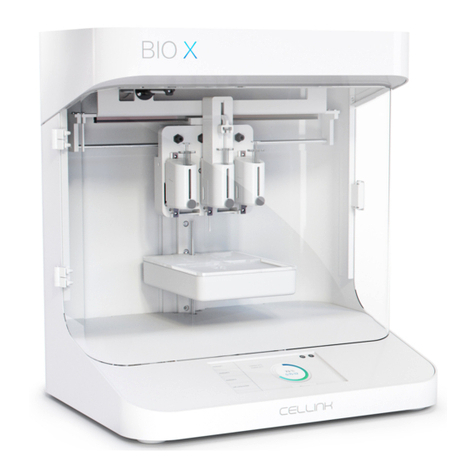 Cellink BIO X 3D Bioprinter user manual Cellink BIO X 3D Bioprinter user manual