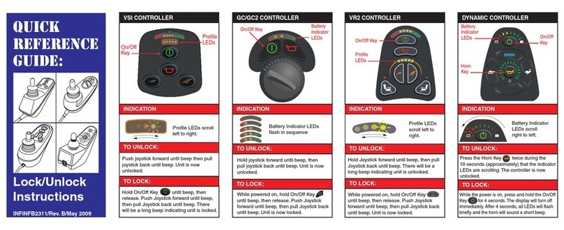 Pride Mobility INFINFB2311 User manual Pride Mobility INFINFB2311 User manual