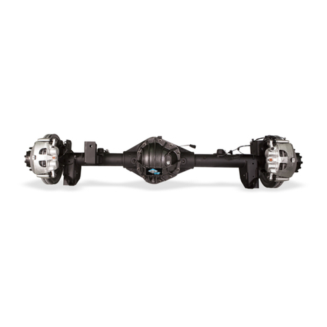 DANA Spicer Drive Axles Service manual