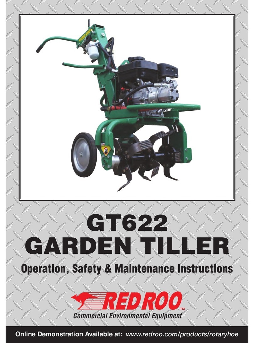red roo GT622 Operation, safety and maintenance manual
