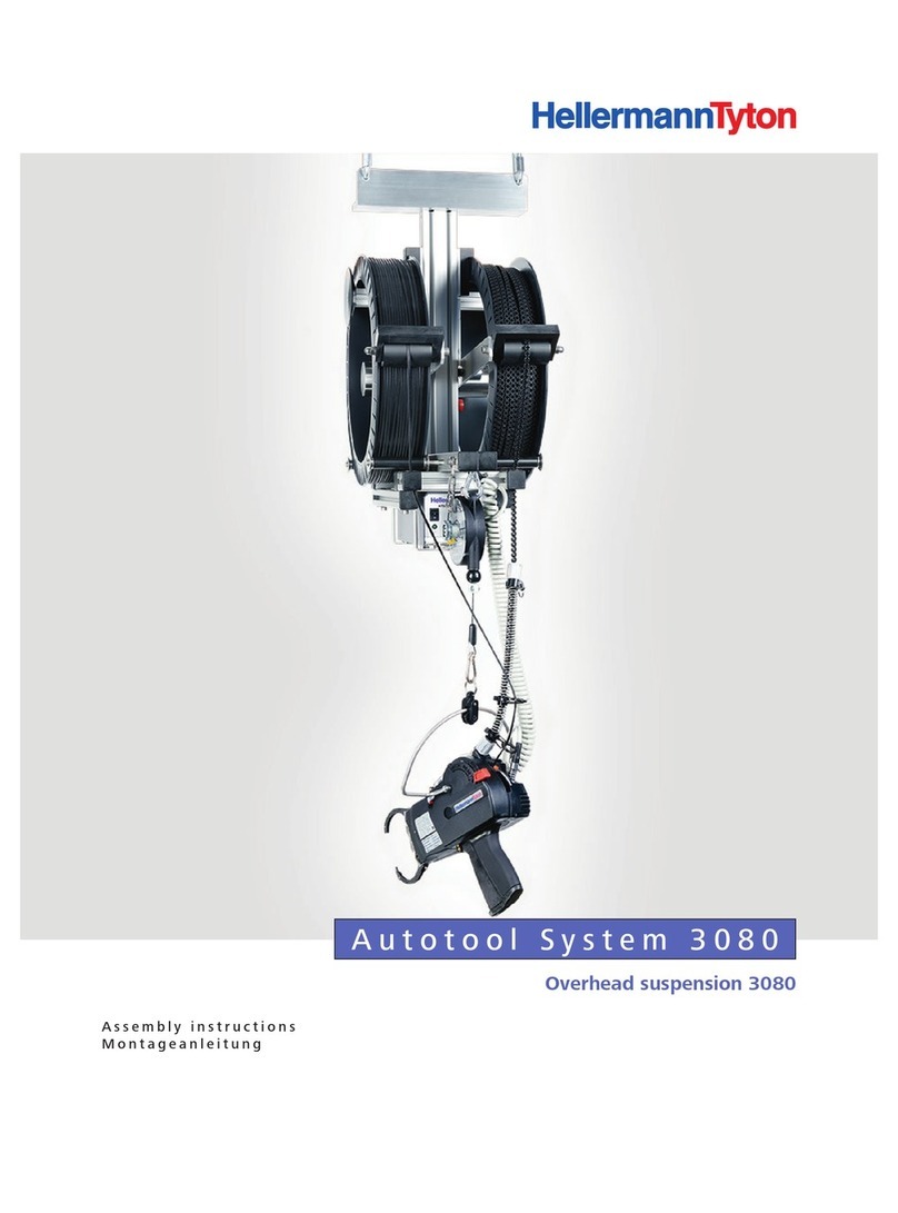 Hellermann Tyton Autotool System 3080 User manual
