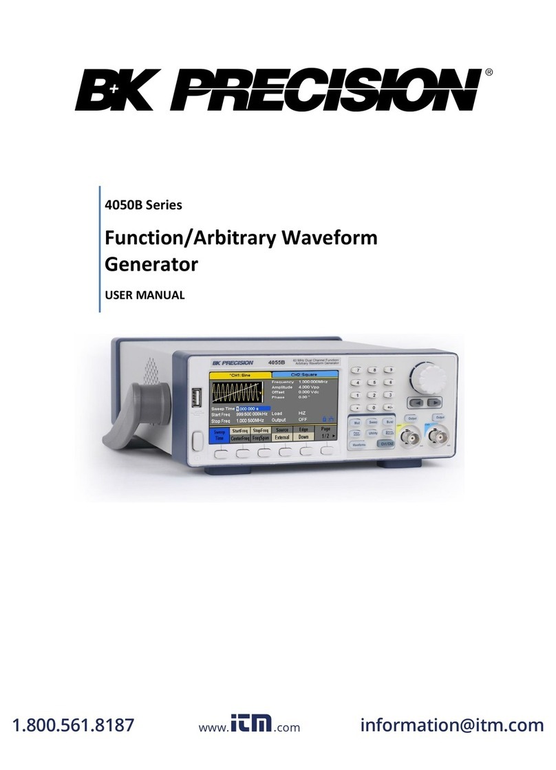 B+K precision 4050B Series User manual