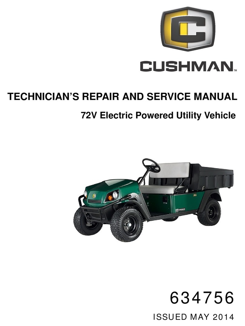 Cushman HAULER PRO 2014 Service manual