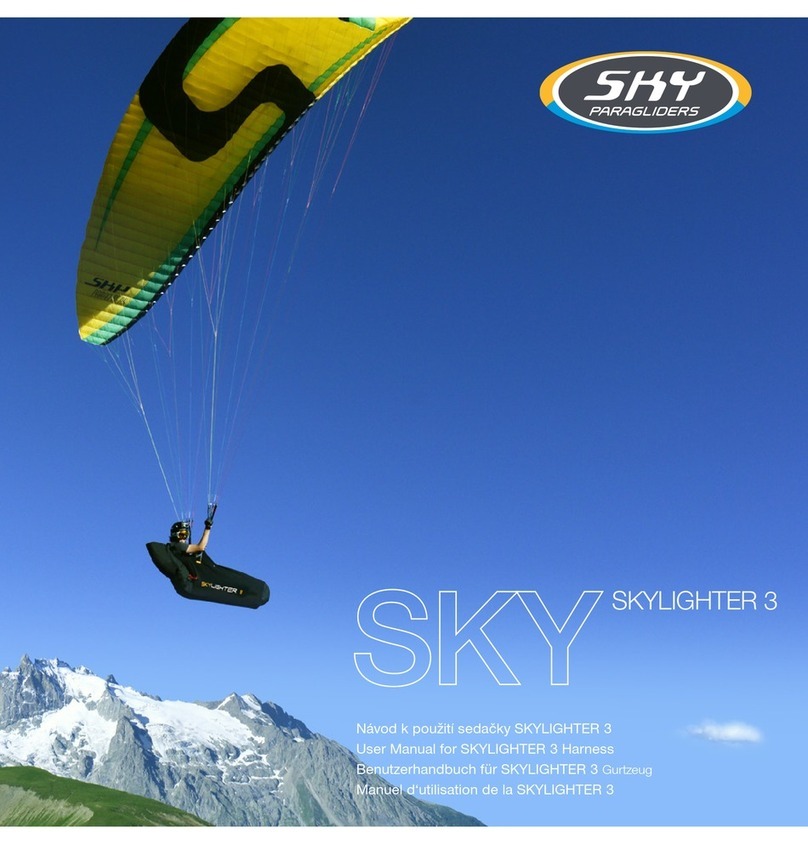 SKY PARAGLIDERS SKYLIGHTER 3 user manual
