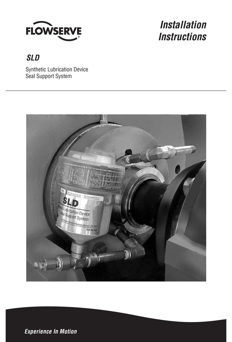 Flowserve SLD installation instructions