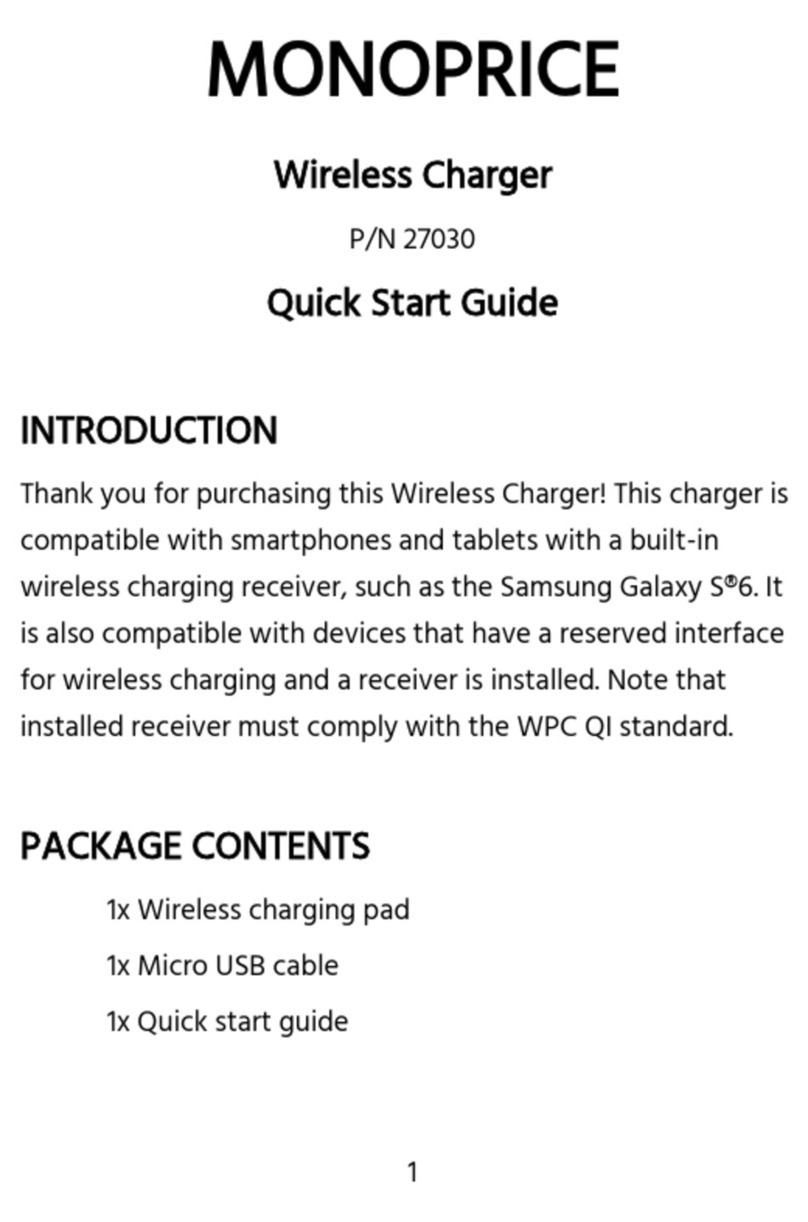 Monoprice 27030 quick start guide