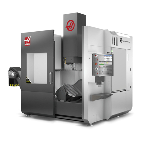 Haas UMC-750 User manual
