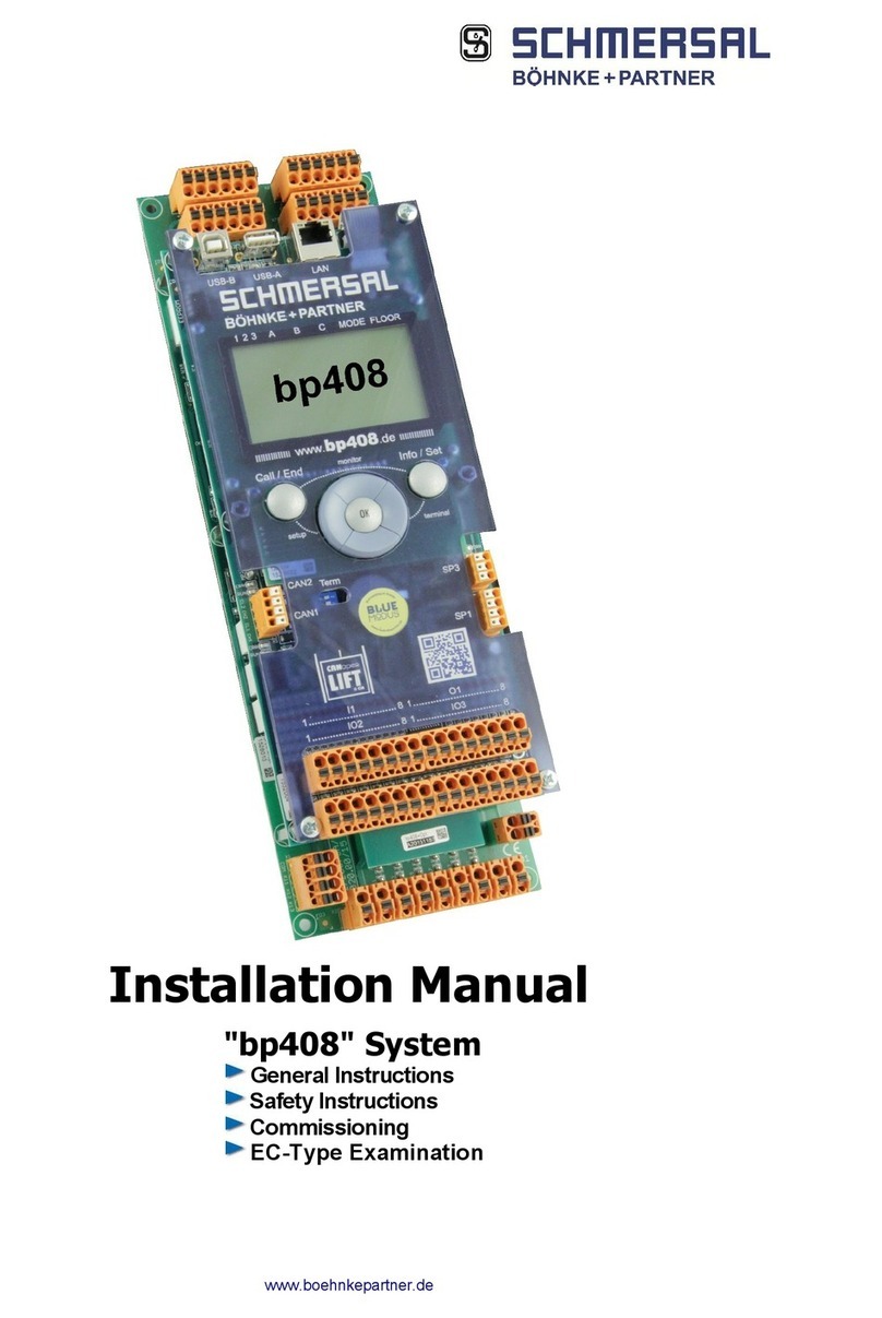 schmersal bp408 installation manual