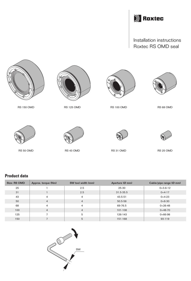 Roxtec RS 150 OMD installation instructions