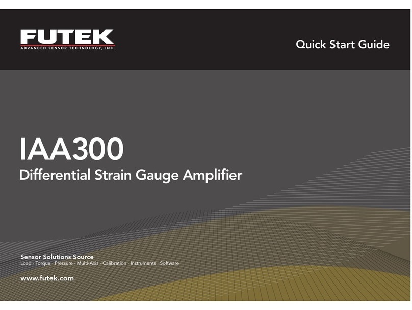 Futek IAA300 quick start guide