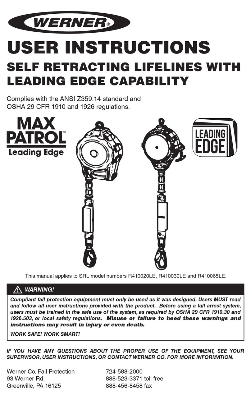 Werner MAX PATROL R410020LE User instructions