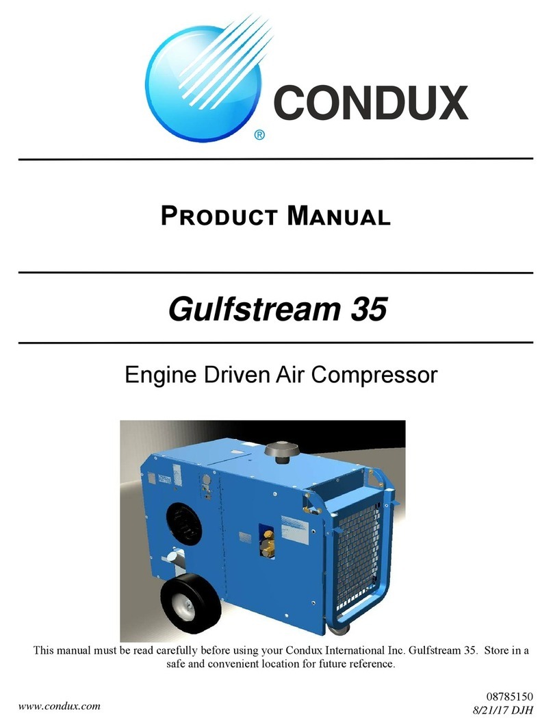 Condux Gulfstream 35 product manual