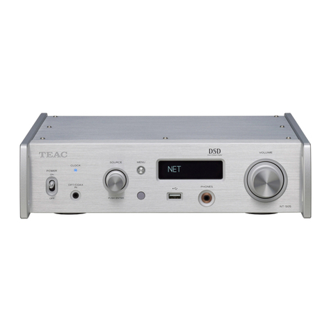 Teac NT-505 User manual