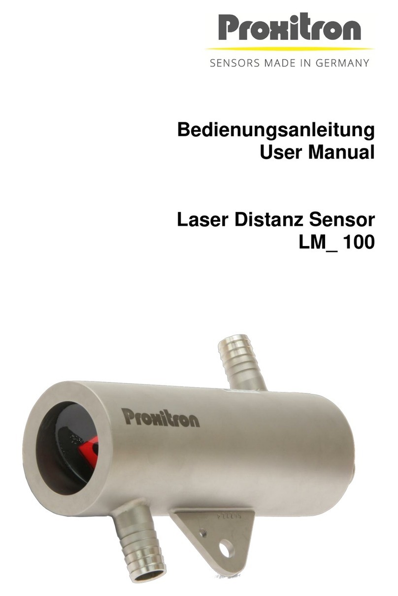 Proxitron LMx 100 series user manual