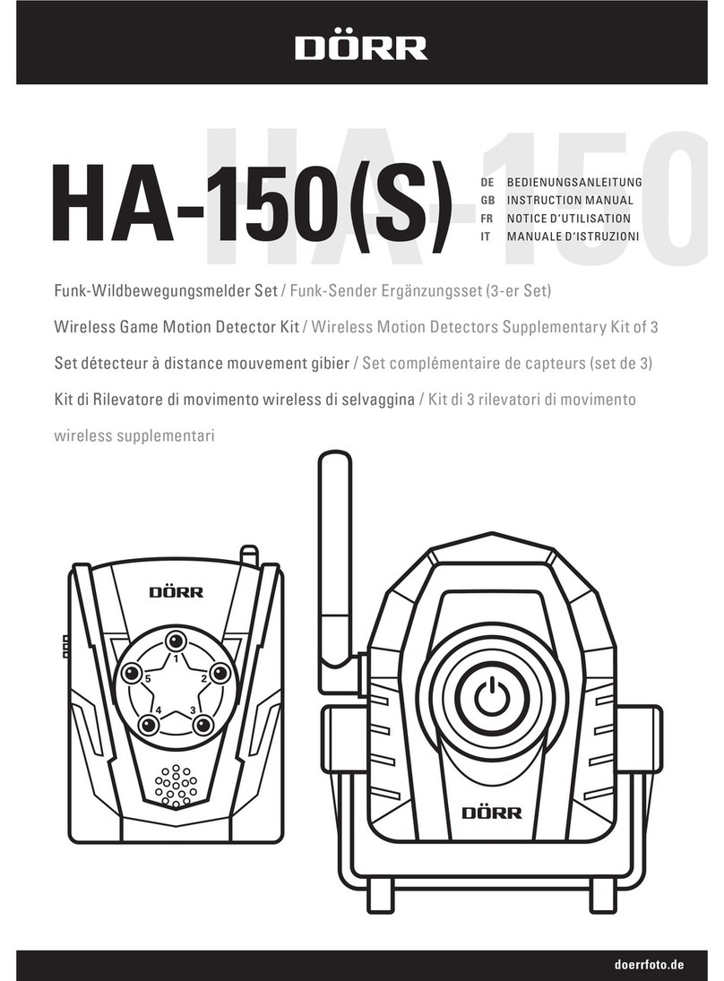 Dorr HA-150 instruction manual